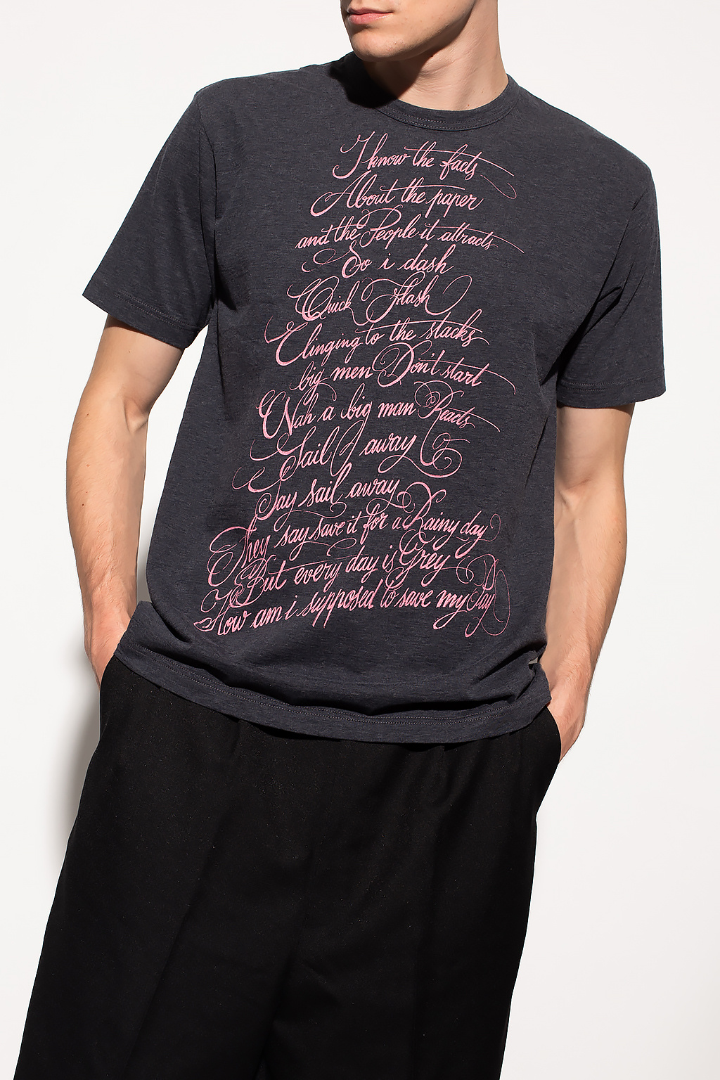 Junya Watanabe Comme des Garçons Printed T-shirt | Men's Clothing 